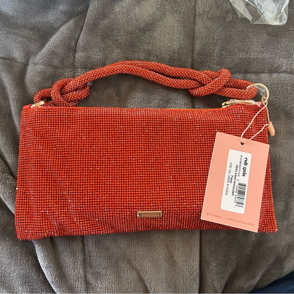 Cult Gaia Rhinestone Bag NWT Hera Nano shoulder